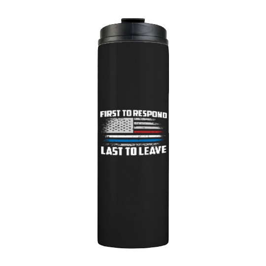 Dispatcher Us Flag Thermal Tumblers