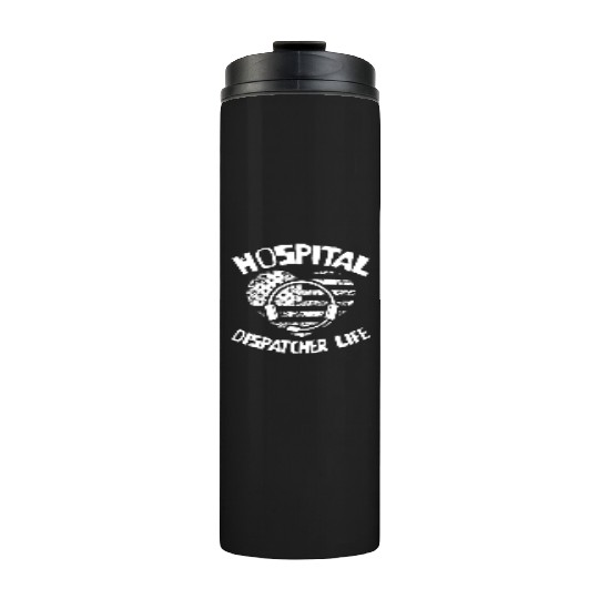Dispatcher Us Flag Thermal Tumblers