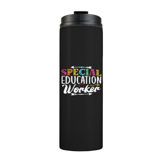 Special Education Worker Sped Teacher Awareness Thermal Tumblers