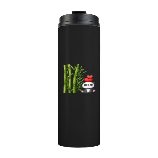 Bamboo Panda Thermal Tumblers