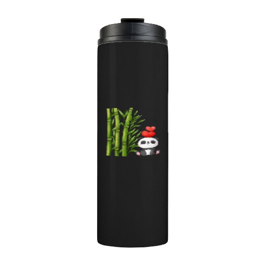 Bamboo Panda Thermal Tumblers