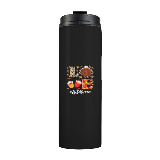 Great L&D Nurse Thanksgiving Costume Thermal Tumblers