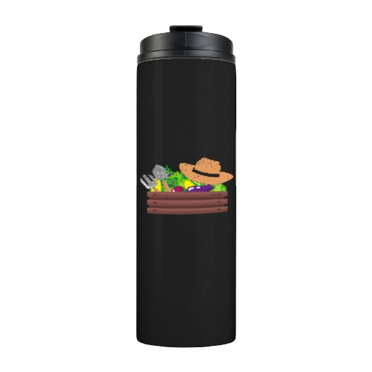 Farmer Gardener Farming Gardening Agriculture Thermal Tumblers