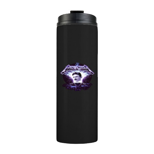 Nikola Tesla Heavy Metal Electricity by gnarly Thermal Tumblers