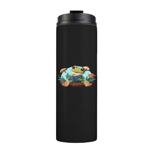 Cottagecore Mushroom Aesthetic Nature Conservation Thermal Tumblers