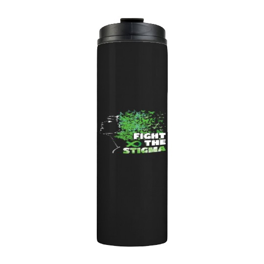 Butterfly Fight The Stigma Mental Health Awareness Thermal Tumblers