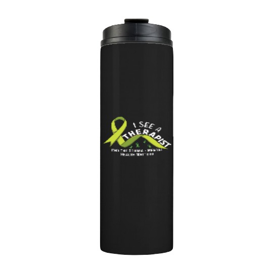 May Green End Stigma Mental Health Awareness Thermal Tumblers