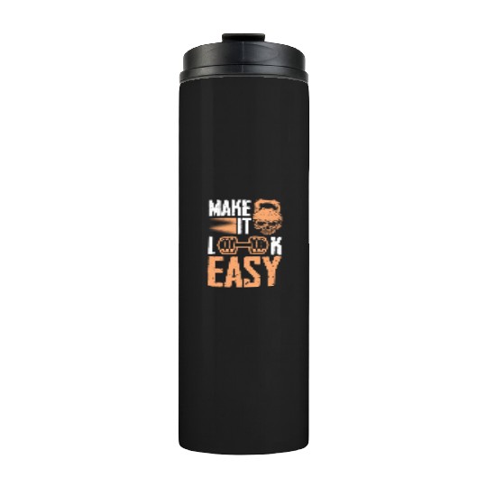 Bodybuilder Weights Gym Workout Fitness Training Thermal Tumblers