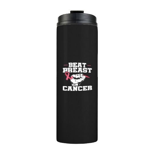 Beat Breast Cancer Advocacy Breast Cancer Thermal Tumblers