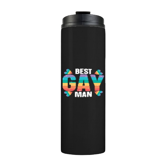 Gay Rights Rainbow Pride Month LGBTQ Gay Pride Thermal Tumblers
