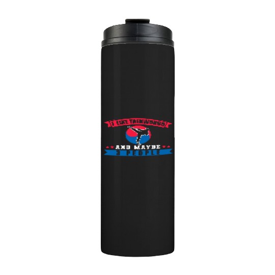 TKD Korean Martial Arts Tae Kwon Thermal Tumblers