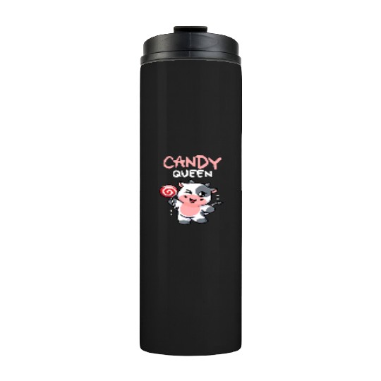 Candy Queen I Lollipop I Cow I Kids I Candy Thermal Tumblers