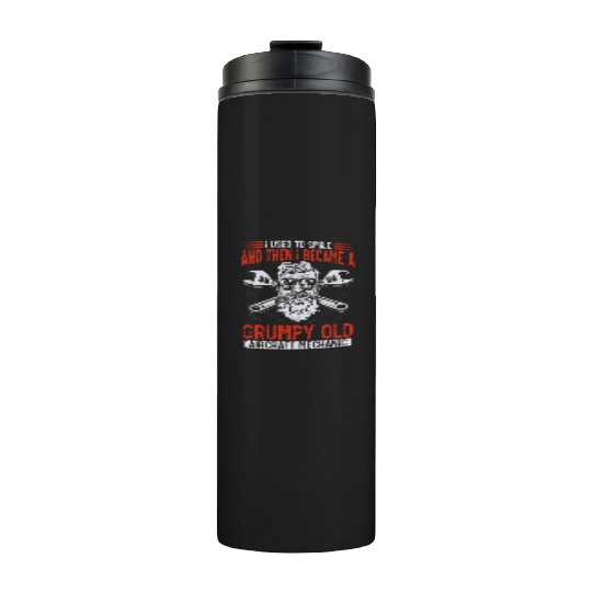 Aircraft Mechanic, airplane mechanic Thermal Tumblers