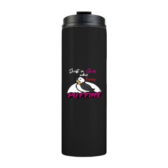 Puffin Lover Puffins Thermal Tumblers