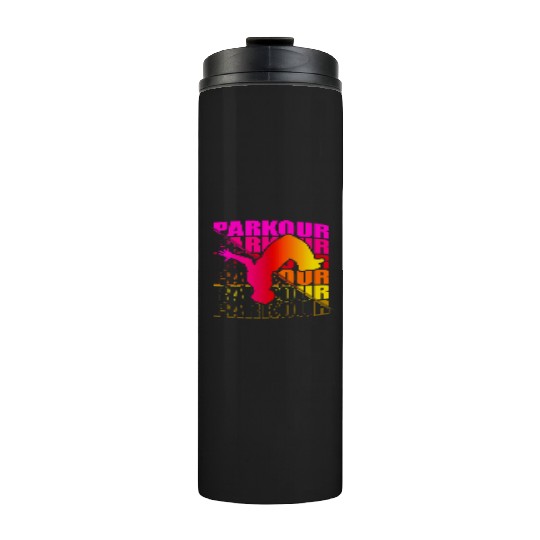 Parkour, Freerunning, Street Workout Acrobatic Thermal Tumblers