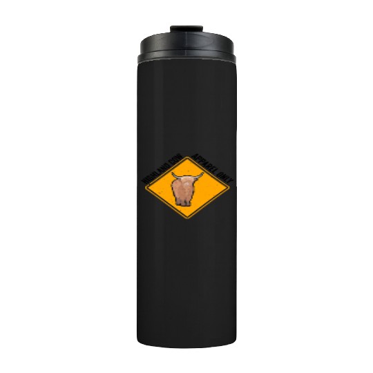 Highland Cow Apparel Only Thermal Tumblers