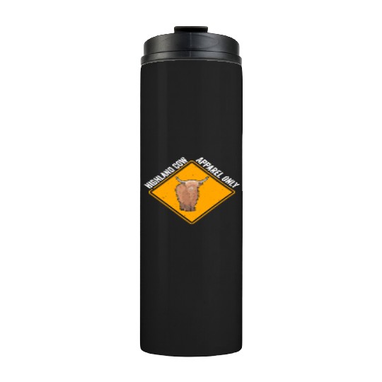 Highland Cow Apparel Only Thermal Tumblers
