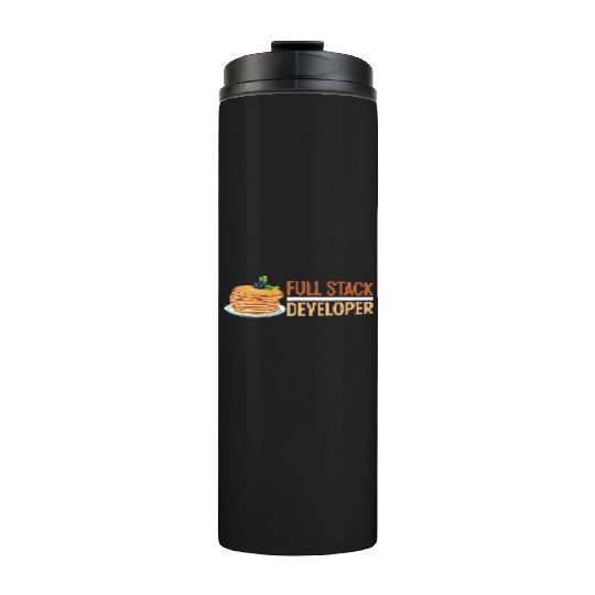 Computer Science Programmer Coder Funny Full Stack Thermal Tumblers