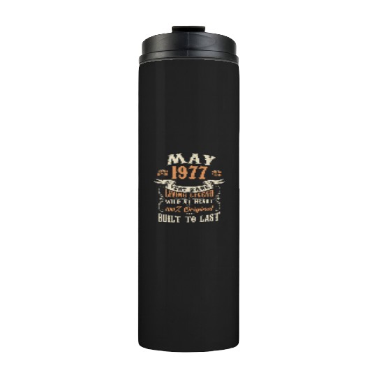 May 1977 Birthday Surprise Thermal Tumblers