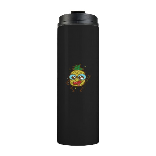 crazy Pineapple tropical sweet Fruit Thermal Tumblers
