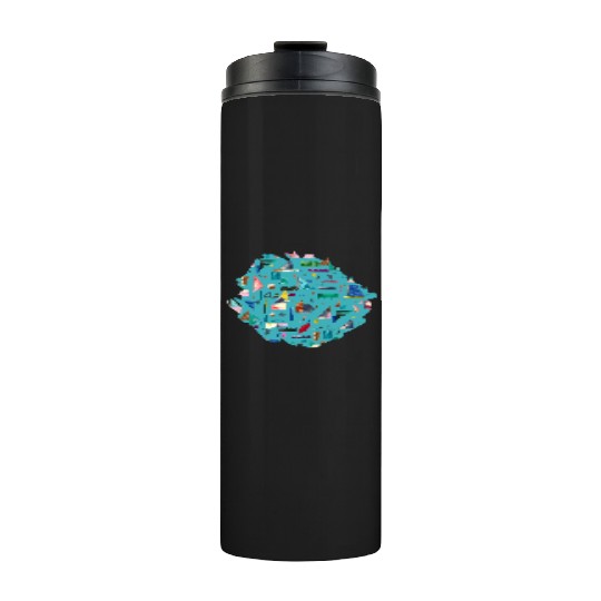 Sailing Boats Multi Blue Thermal Tumblers