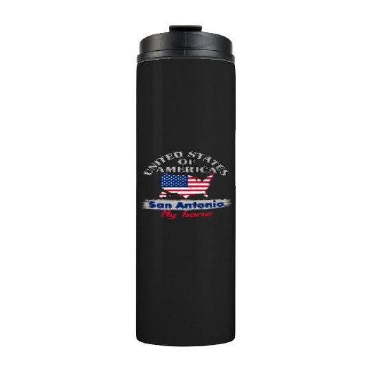 United States of America - San Antonio my home Thermal Tumblers