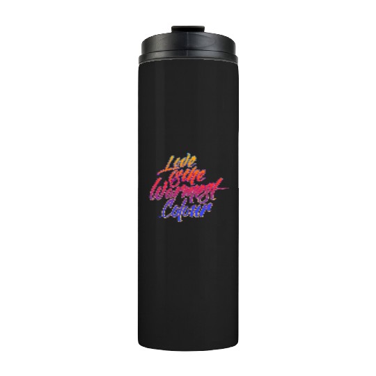 Love is the Warmest color | graffiti style Art Thermal Tumblers