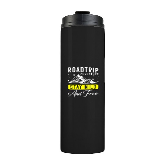 Road Trip Trip Traveller Freedom Thermal Tumblers