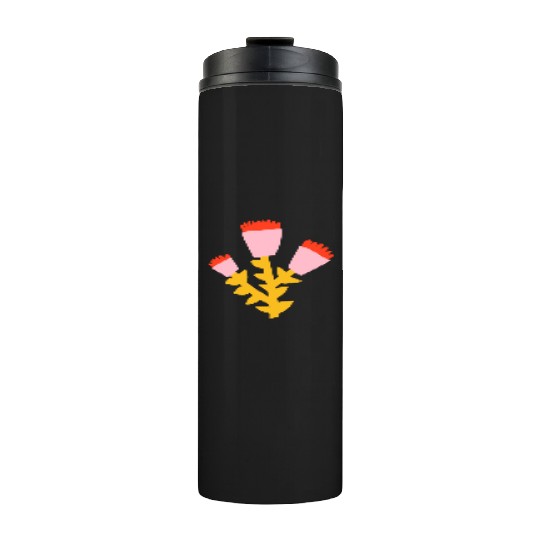 Sunrise Flower Thermal Tumblers