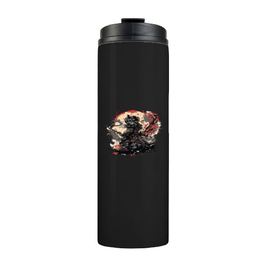 Samurai Warrior with Katana Thermal Tumblers
