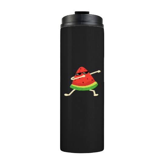 Dabbing Watermelon Melon summer Fruit Lover Thermal Tumblers