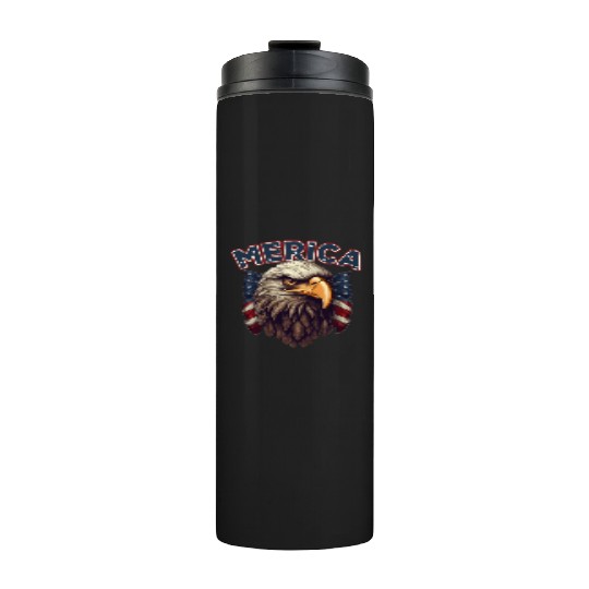 USA Independence Day 4th of July Labor Day Thermal Tumblers