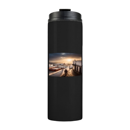 Fantasy pictures ,town Morocco ,city Tetouan Thermal Tumblers
