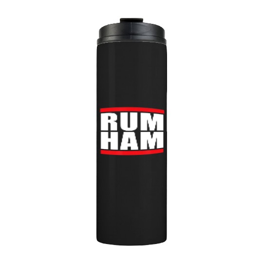 Unique S Womens Rum Ham Blue Small Us Thermal Tumblers