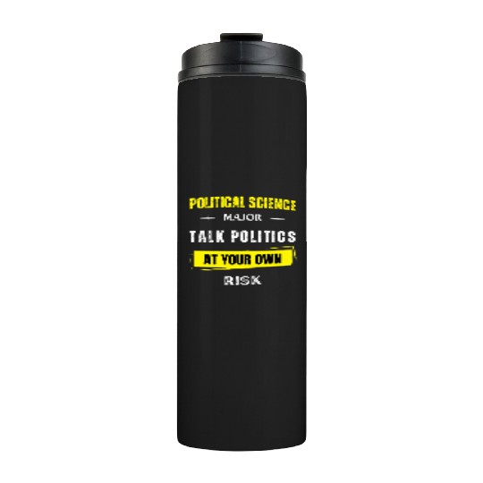 Political Science Major Thermal Tumblers