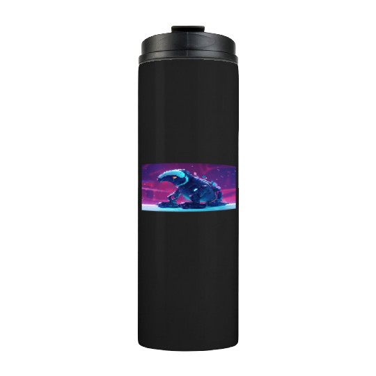 Electric Penguin Thermal Tumblers
