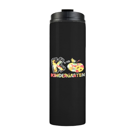 K Is For Kindergarten Teacher Back to School Kinde Thermal Tumblers