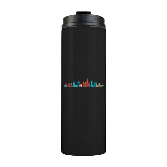 Moscow Skyline Russia Red Square Russian Thermal Tumblers