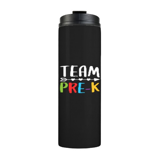 Team Pre-K Teacher Back To School Thermal Tumblers