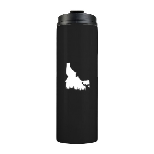Hunter Elk Deer State Idaho Hunting Thermal Tumblers