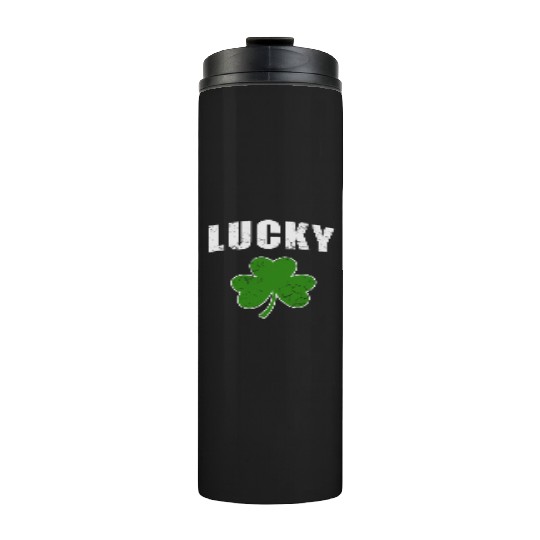 Lucky Irish Shamrock St Patrick'S Day Youth Thermal Tumblers