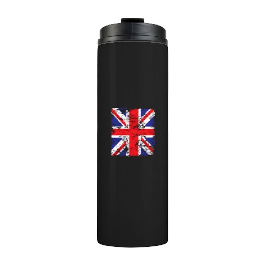 Union Jack British Flag Great Britain Novelty Thermal Tumblers