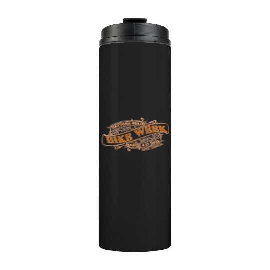 Daytona Beach Bike Week 2022 Front And Back Thermal Tumblers