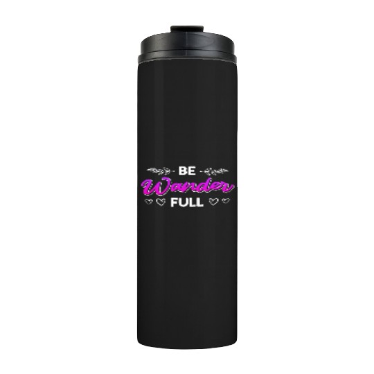 Wanderfull Mountain fan Wanderlust Hiker Summit Thermal Tumblers