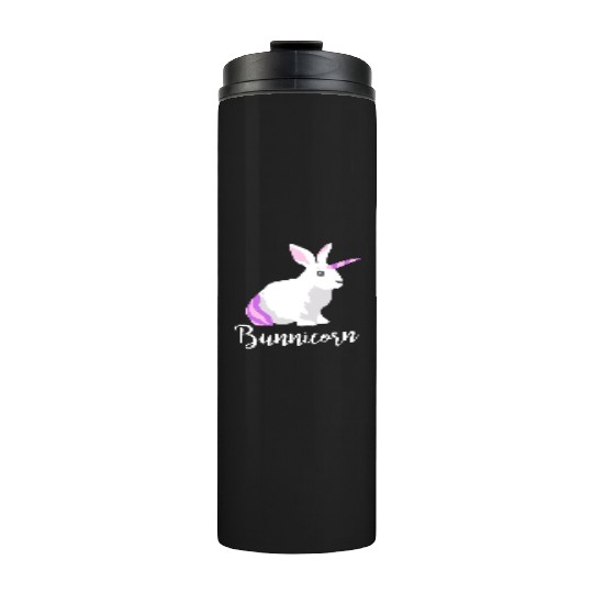Easter Bunny Bunnicorn Unicorn Easter Sunday Thermal Tumblers