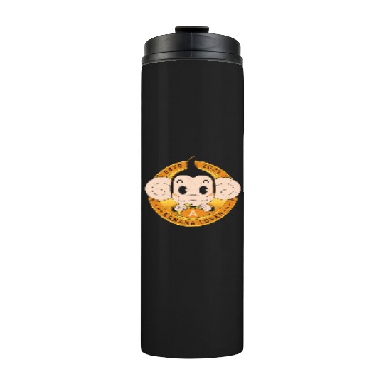 Monkey Banana Lover Thermal Tumblers