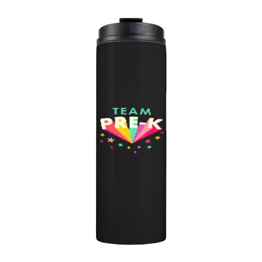 Team Pre K Teacher Back To School Thermal Tumblers