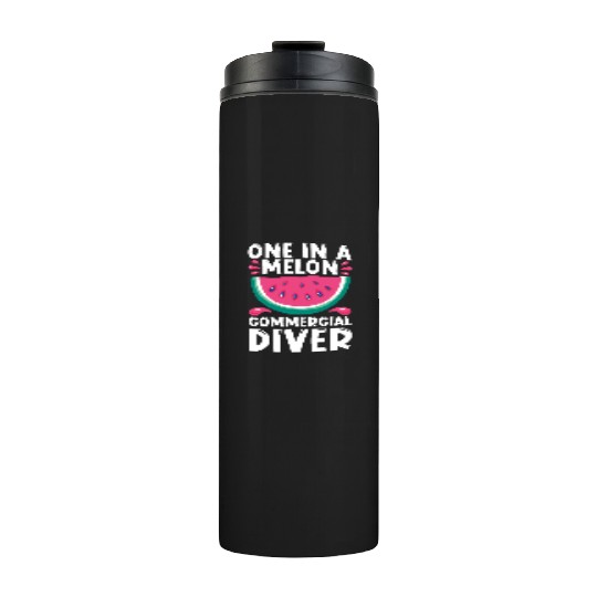 Diving Diver Melon Commercial Diving Thermal Tumblers