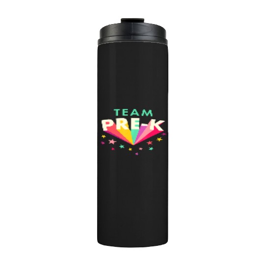 Team Pre K Teacher Back To School Thermal Tumblers