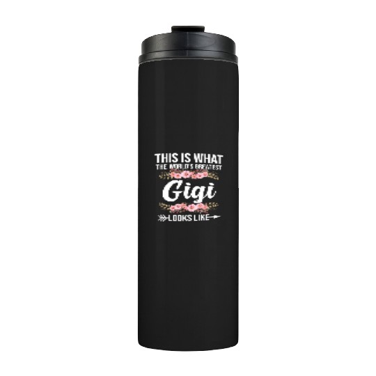 The World'S Greatest Gigi Loo Like Grandma Thermal Tumblers